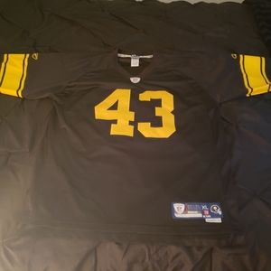 Limited Steelers Troy Polamalu Jersey